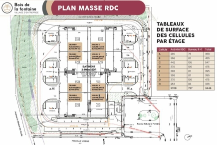 Activités / entrepôts à vendre – ANGERVILLE (91670) – 2