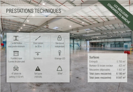 Activités / entrepôts à louer – WISSOUS (91320) – 3