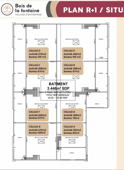 Activités / entrepôts à vendre – ANGERVILLIERS (91470) – 3