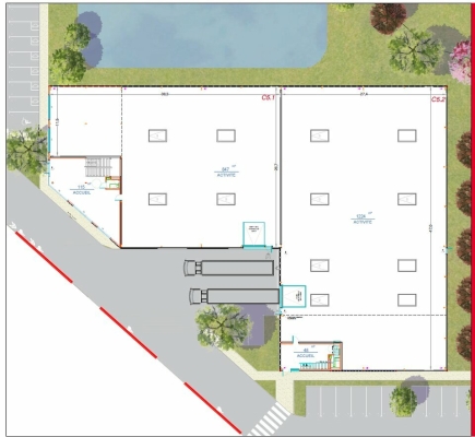 Activités / entrepôts à vendre – VILLEBON SUR YVETTE (91140) – 1